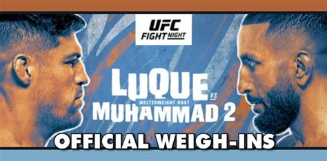 ufc vegas 51 results|UFC Vegas 51: Luque vs. Muhammad .